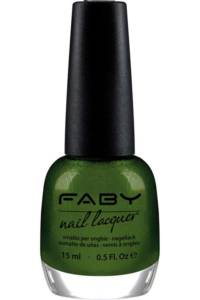 Faby Usa Nail Polish in Glittering Chlorophyll